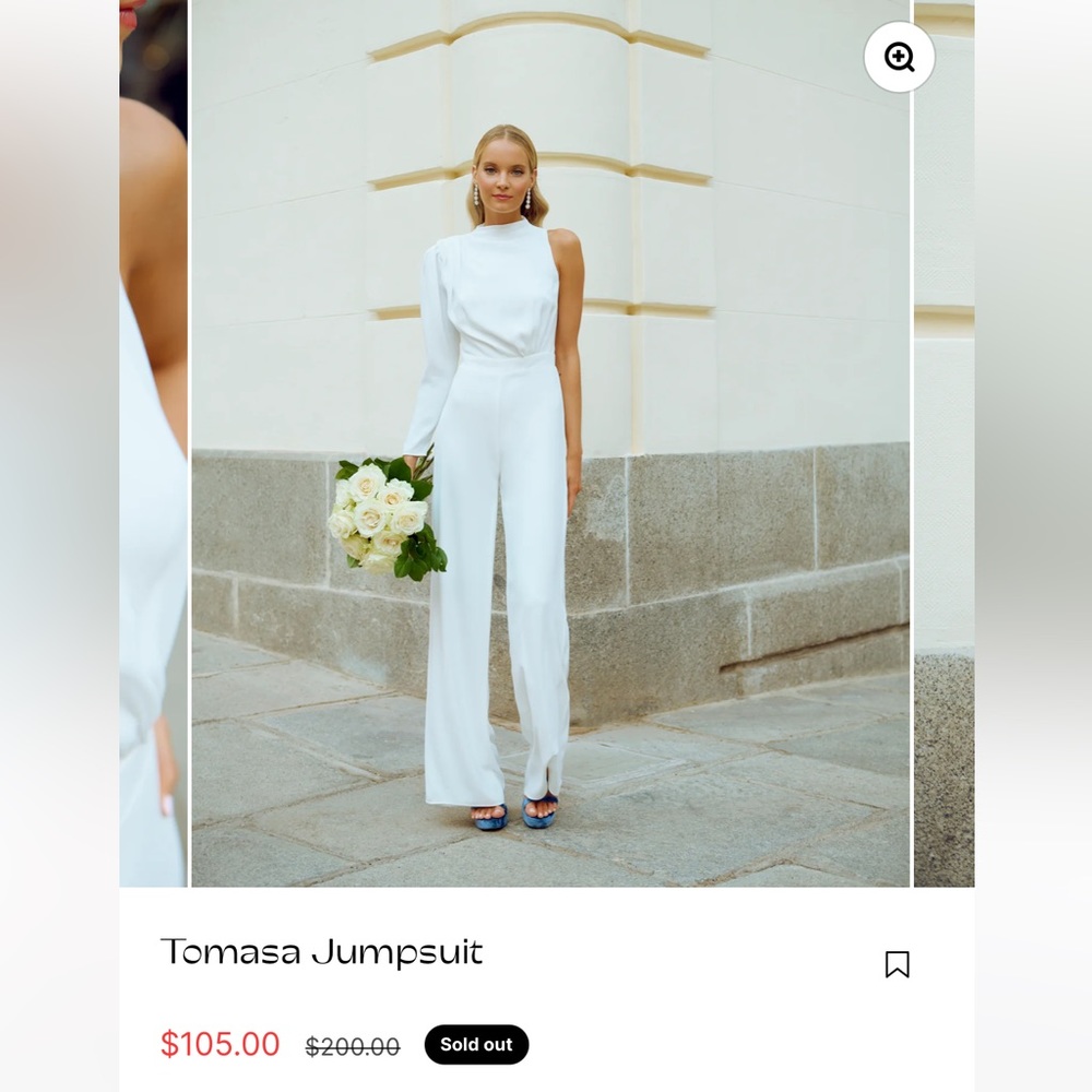 Lady Pipa Tomasa Jumpsuit: white